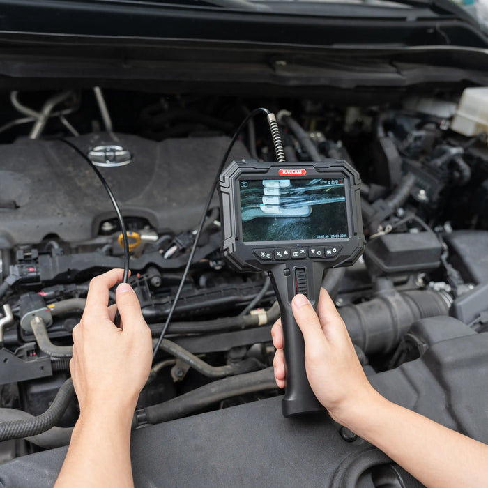 How to Check for Engine Damage Using a Borescope Camera with Light ?