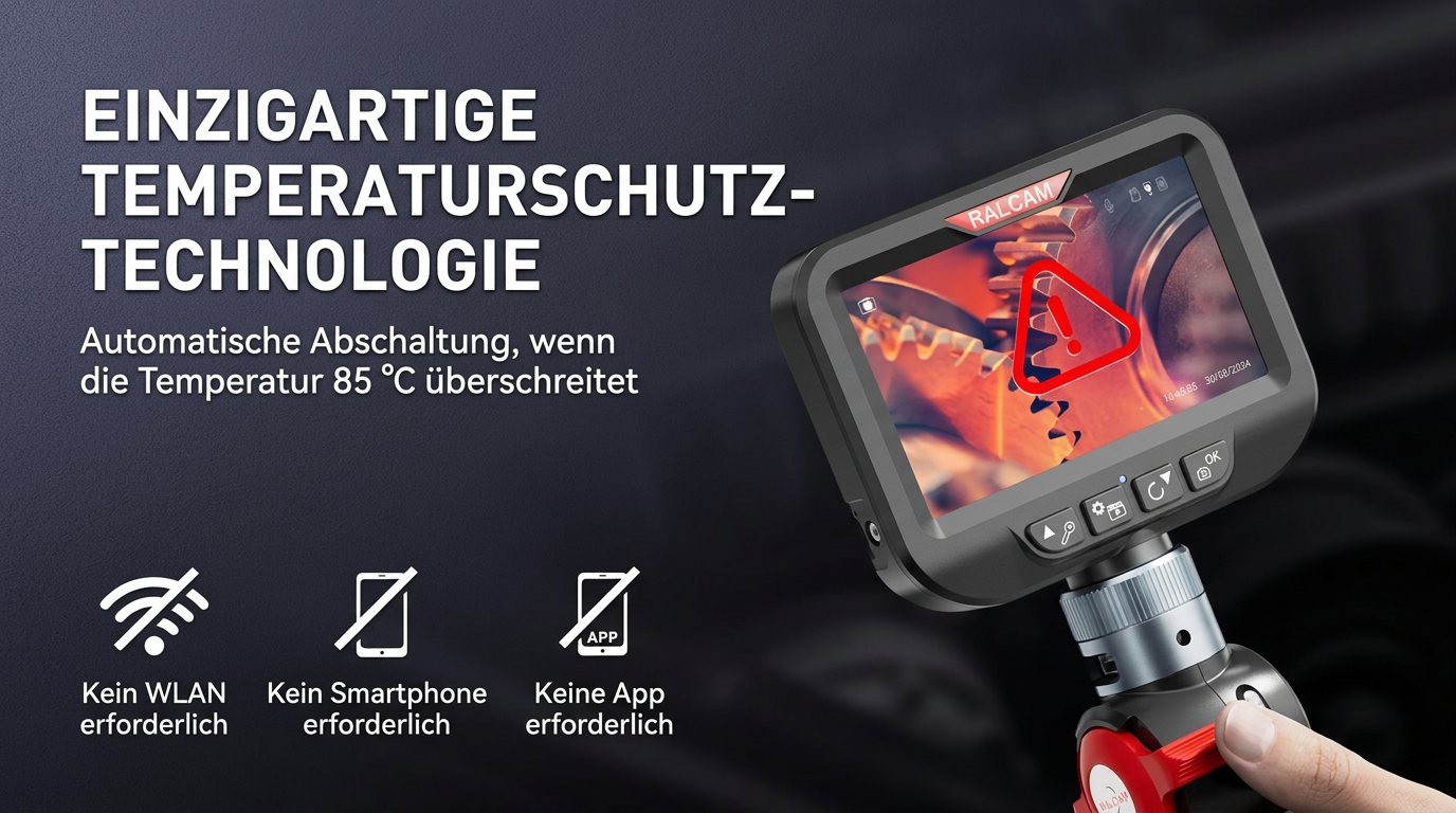 Einzigartige Temperaturschutztechnologie