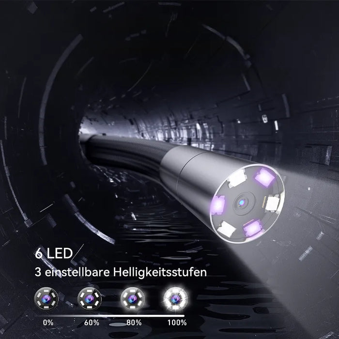 UV-Rissdetektions-Endoskop – Ralcam M608U 4-Wege-Artikulation