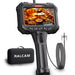 RALCAM 5-inch screen waterproof articulating engine borescope with flexible cable and carrying case