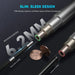 Comparison of Ralcam 6.2mm micro camera with 8.5mm camera showing slim sleek borescope design