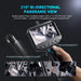 210° bi-directional articulating borescope with 4.3-inch screen inspecting engine components